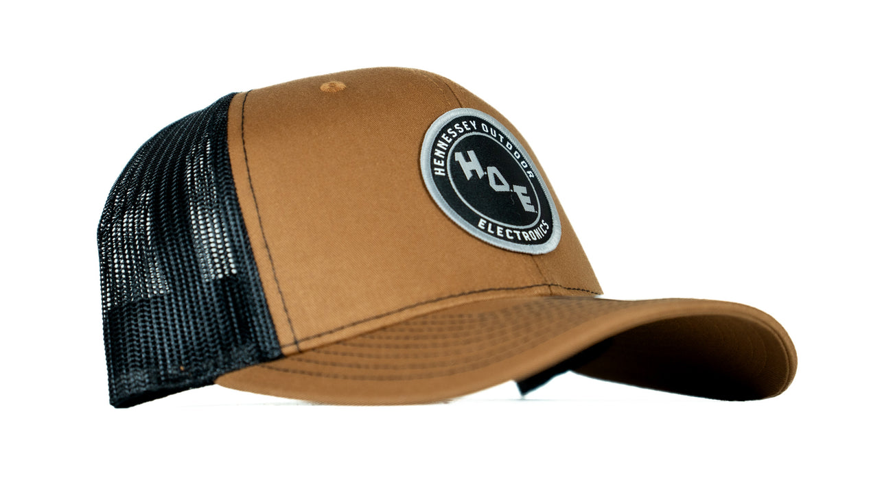 H.O.E Classic Hat - Caramel Tan with Black