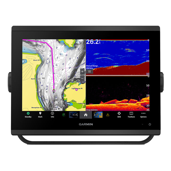 GARMIN GPSMAP 1243XSV COMBO GPS/FISHFINDER GN+