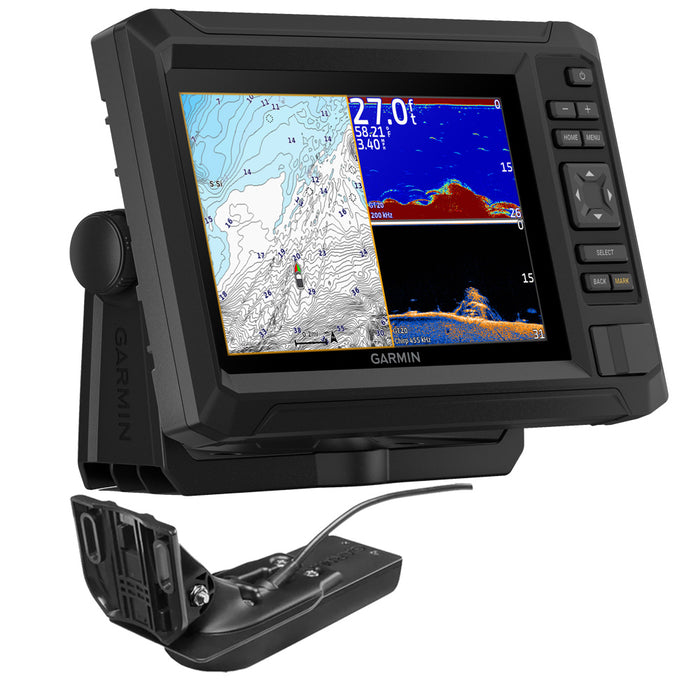 GARMIN ECHOMAP UHD2 73CV W/ GT20-TM GN+