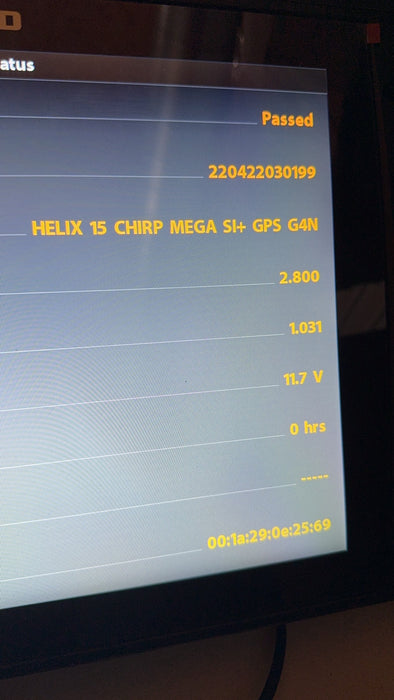 Humminbird Helix 15 Mega SI+ GPS CHO G4N - LIKE NEW