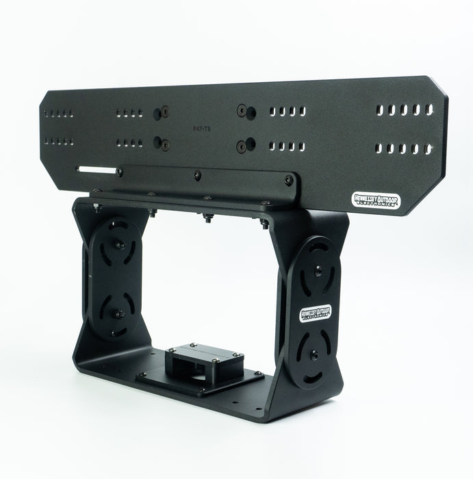 H.O.E TRIPLE SLIDE MOUNT - THRU BOLT BOW MOUNT