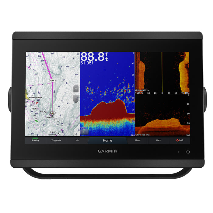 Garmin GPSMAP 8412xsv 12" Chartplotter/Sounder Combo w/Worldwide Basemap & Sonar