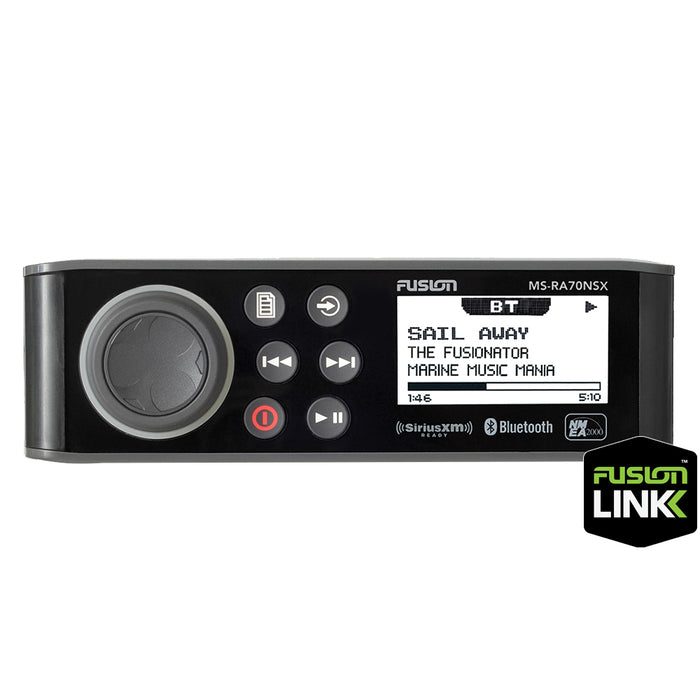 FUSION MS-RA70NSX Stereo w/BT/AM/FM/SiriusXM - 2 Zone