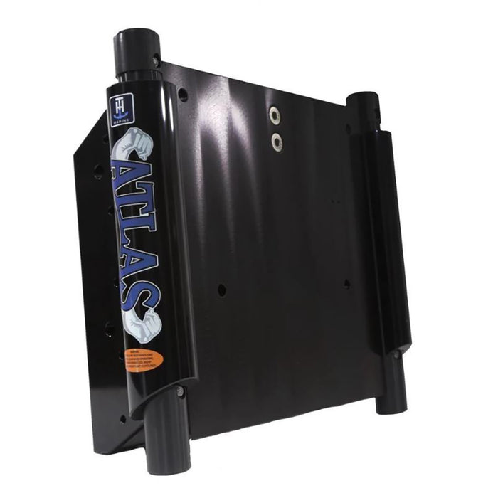 T-H Marine ATLAS 10" Hydraulic Jack Plate Standard - Black Anodized