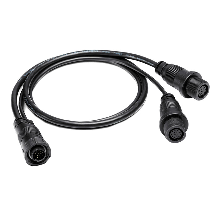 Humminbird 14 M ID SIDB Y - SOLIX/APEX Side Imaging & 2D Splitter Cable