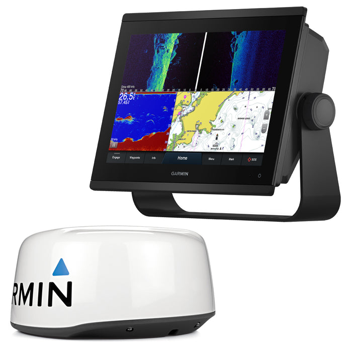 Garmin GPSMAP 1243xsv Combo GPS/Fishfinder - Preloaded US+Canada+Bahamas BlueChart g3 - LakeV&uuml; g3 w/GMR 18 HD+