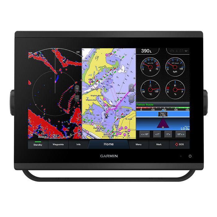 Garmin GPSMAP 1223 Non-Sonar w/Worldwide Basemap