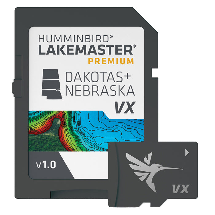 HUMMINBIRD LAKEMASTER® VX PREMIUM - DAKOTA/NEBRASKA