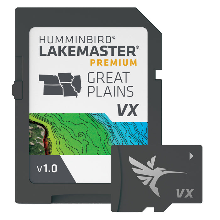 HUMMINBIRD LAKEMASTER® VX PREMIUM - GREAT PLAINS