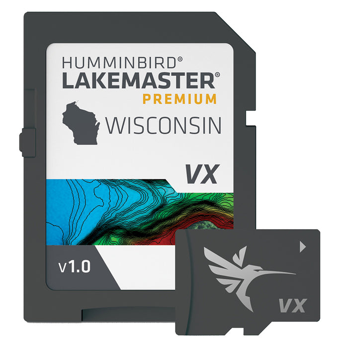 HUMMINBIRD LAKEMASTER® VX PREMIUM - WISCONSIN